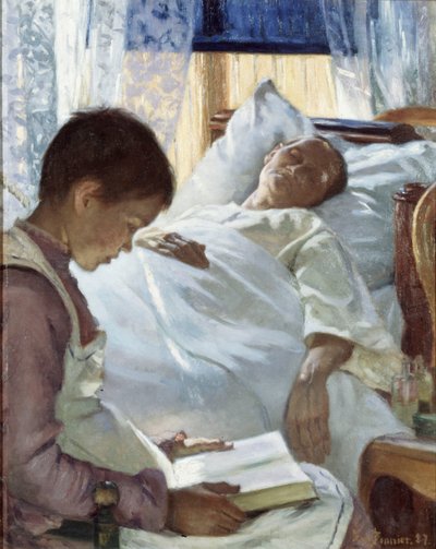Odbicie w kolorze niebieskim autorstwa Eva Bonnier